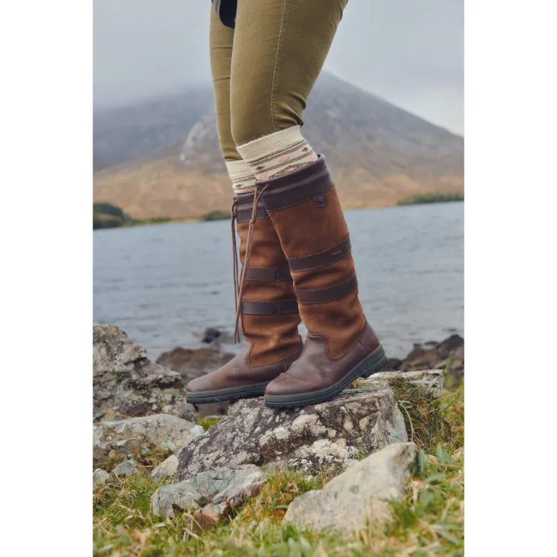 Dubarry Galway GORE-TEX Waterproof Leather Boots - Walnut
