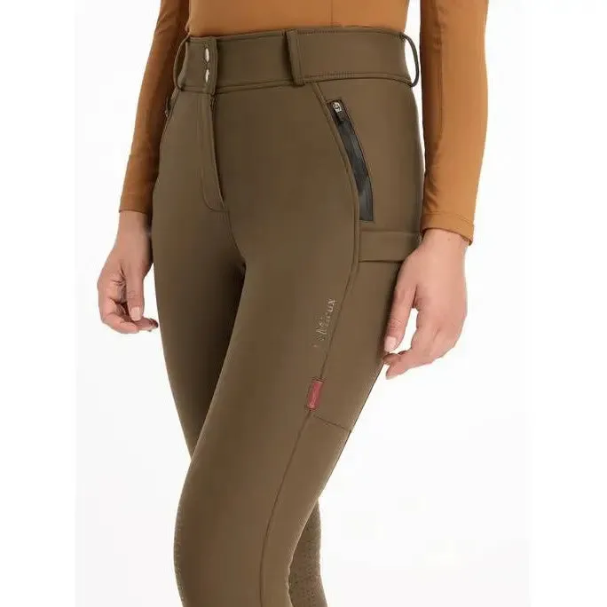 Lemieux Drytex Waterproof Breeches Knee Grip Alpine