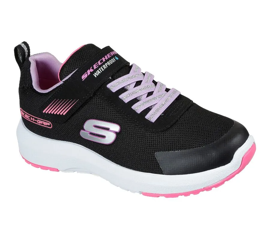 Skechers Kids Dynamic Tread Misty Magic Waterproof Trainers - Navy