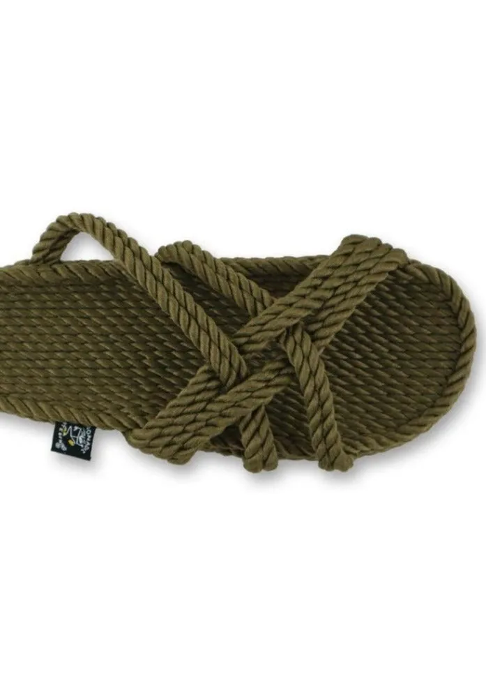 Slip On Sandal Green Olive